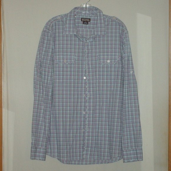 Gorgeous Michael Kors long sleeve dress shirt - new - size XL - Picture 1 of 3